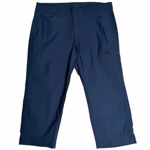 Eddie Bauer Sightscape Horizon Capri Navy Blue Women’s Sz 10